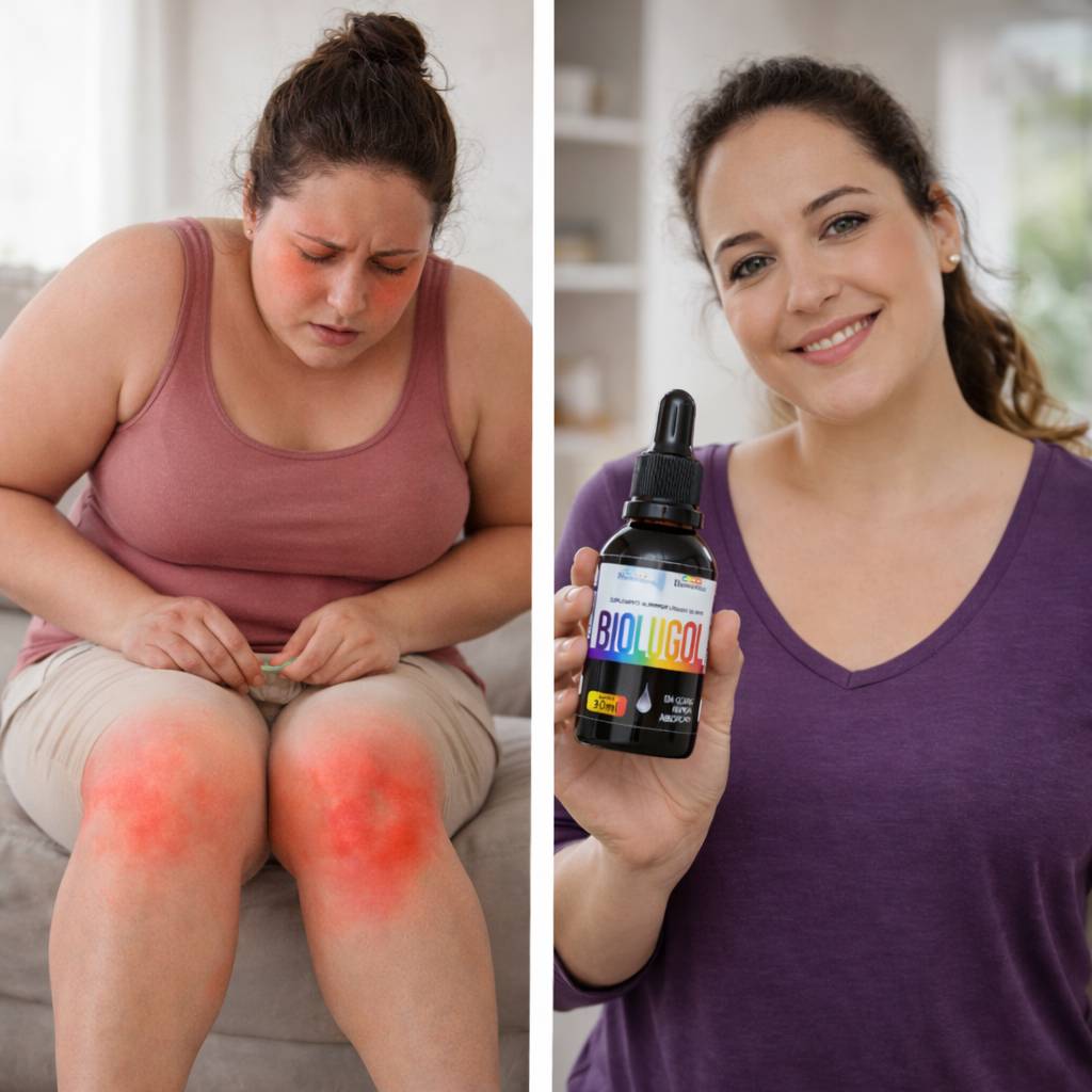 Menos Hinchazón - Apoyo Natural para el Equilibrio Hormonal - Biolugol