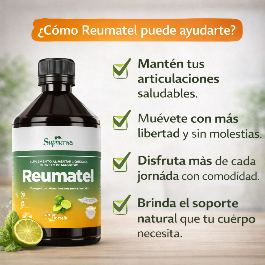 Cuidado Natural para tus Articulaciones - Reumatel